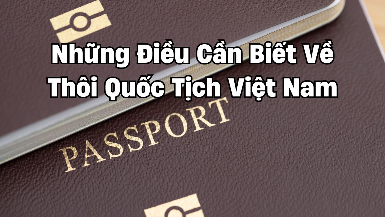 Những Điều Cần Biết Về Thôi Quốc Tịch Việt Nam